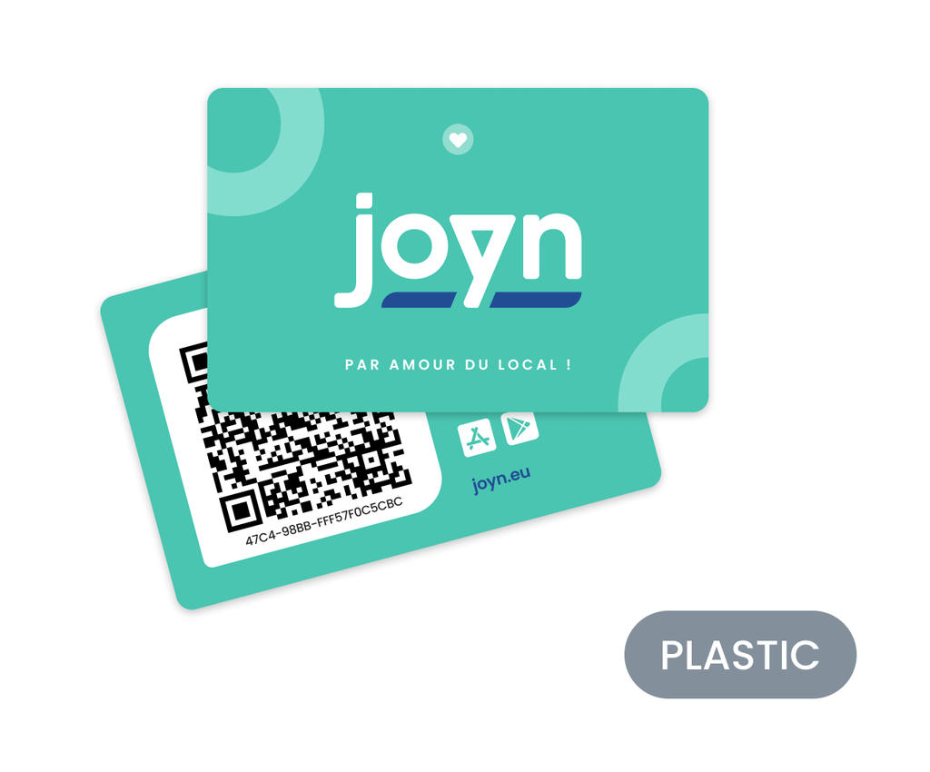 Joyn loyalty kaartjes (plastic 500)